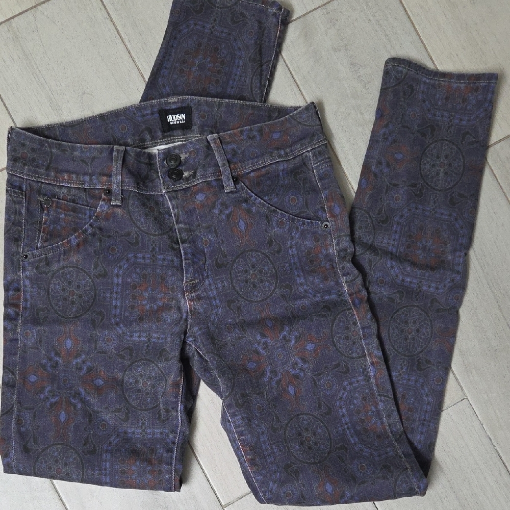 Hudson Patterned Jeggings